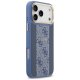 Guess 4G Stripe MagSafe Phone Case Cover iPhone 17 Pro Max - Blue