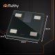 Ruhhy 00020675 Analytical Body Scale with LCD, Black