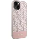 Guess iPhone 14 Plus Case GCube Stripes MagSafe, Pink