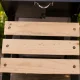 Large Portable Charcoal BBQ Grill with Adjustable Grate and Shelves