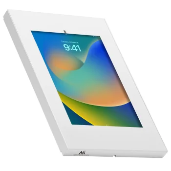 Maclean MC-474 Anti-Theft Wall Tablet Mount with Lock, 9.7-11", White
