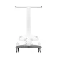 Pedicure Foot Basin Trolley Comfort with Lift Function, 24-47 cm