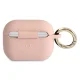 Guess GUAPSGGEP Silicone Glitter Case for AirPods Pro, Pink