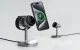 Wireless charger MagFusion 3 in 1 Aukey LC-MC311, 15W Qi2 (gray)