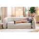 Intex 66571 Inflatable Sofa Bed, Velour, 229x109x81 cm