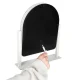 LED Makeup Mirror with Dimmable Light and Touch Control, White