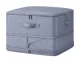 70L Compression Storage Bag Organizer for Clothes and Bedding, Grey