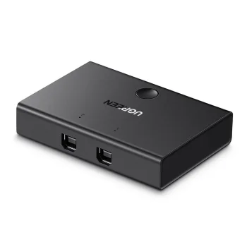 Ugreen 30345 USB 2.0 Sharing Switch 2x1, Black