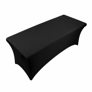 Fitted Cosmetic Bed Sheet 180x60 cm, Black