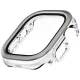Uniq Voute Case with Tempered Glass for Apple Watch Ultra 49 mm, Silver