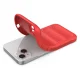 Magic Shield Case Shockproof Flexible Cover for iPhone 14 Plus, Red