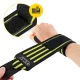 4FIZJO Wrist Wraps 2 pcs, Black/Yellow