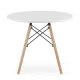 Leobert MAKSI Coffee Table, White, 60 cm