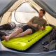 AeroCOMFORT Single Inflatable Camping Mattress with Built-in Pump, Yellow