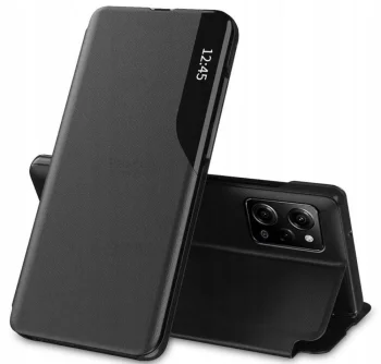 Tech-Protect Smart View Flip Case for Xiaomi Redmi 12 - Black