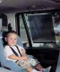 Car Side Window Sunshade Sun Visor Curtain Blind 2 pcs, Black