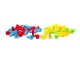 Kids Toy Tool Set with Screwdriver and Building Blocks, 258 Pieces, Suitcase