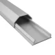 Aluminum Cable Cover Strip Maclean MCTV-897 S, 33x18x750 mm, Silver