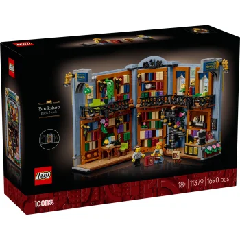 Building Set LEGO Icons 11379 Bookshop: Book Nook, 1690 Pieces