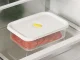 Airtight Food Storage Container with Lid, 1.4L, White