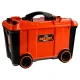 Toy Tool Set and Workbench on Wheels, 63 Pieces
