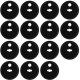 Child Proof Plug Socket Covers Protectors 15 pcs, Black