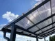 Profiled polycarbonate roof sheet DIAMOND TILE EFFECT 2.8 mm, 0.954 x 3 m, grey