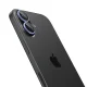 Spigen Optik Pro GLAS.TR EZ Fit Camera Lens Protector 2-Pack for iPhone 16 / 16 Plus / 17, Blue