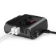 Car Cigarette Lighter Splitter 12/24V Adapter with 4 USB Ports
