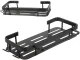 Hanging Metal Shelf for Bathroom and Kitchen Loft, Black