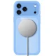 Tech-Protect MagPeak MagSafe CC Case for iPhone 18 Pro Max / 17 Pro Max, Clear Blue