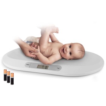 Berdsen Electronic Baby Scale for Infants and Toddlers BW-141, white