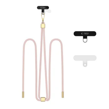 Tech-Protect C2S Phone Crossbody Strap - Pink