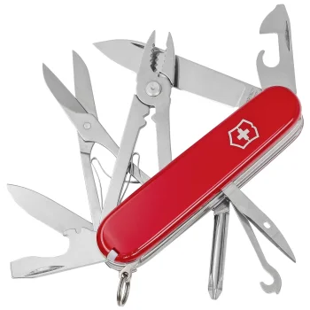 Victorinox Deluxe Tinker Pocket Knife, Red