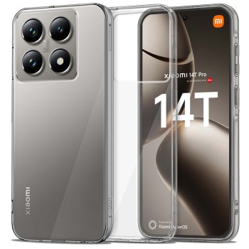 Tech-Protect FlexAir Hybrid Case for Xiaomi 14T Pro Transparent
