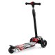 Ricokids Piko 3-Wheel Scooter - Black with Red and White Patterns | Kids\' Safe Ride
