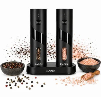 Electric Salt and Pepper Grinder Set Kaden 2 pcs, USB-C