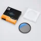K&F Concept Nano-C HMC CPL Circular Polarizing Filter, 58 mm