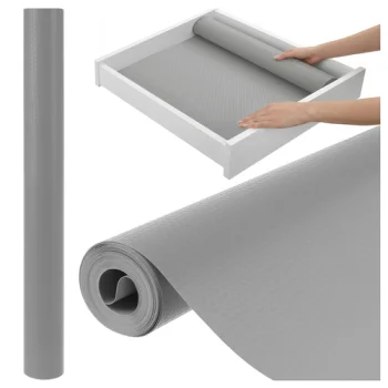 Anti-Slip Drawer Mat Ruhhy 500x50 cm, Grey