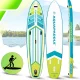 AquaPaddle Navigator Green SUP Board, 355x82x15 cm, 200 kg