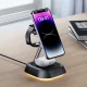 Acefast E16 3-in-1 15W Wireless Charging Station for Phone, Watch, Headphones - Black