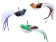 Interactive Cat Toy Rod with Suction Cup and Bird