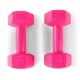 4FIZJO Bituminous Exercise Dumbbells 2 x 1 kg, Pink