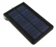 Solar Street Lamp with 36 LEDs and Motion Sensor, Black