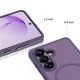 Tech-Protect Magmat MagSafe Case for Samsung Galaxy S26 - Matte Purple