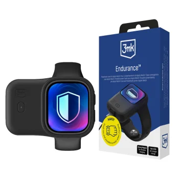 3mk Endurance Powerbank for Apple Watch 44/45mm 1200mAh Black