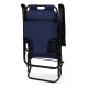 Multigarden Garden Lounger with Headrest, Foldable, Blue