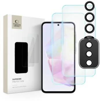 Tech-Protect Supreme Set Tempered Glass for Samsung Galaxy A35 5G