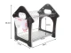 Two-Tier Dish Drainer Rack with Drip Tray
