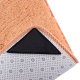 Anti-slip pad set for rugs and runners, 8 pcs, black